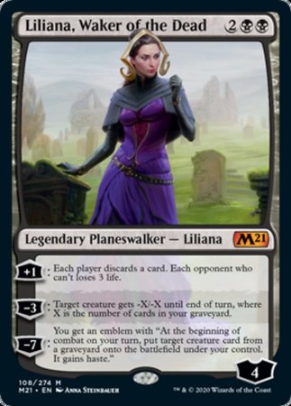 Liliana, Waker of the Dead [Core Set 2021] | Sanctuary Gaming