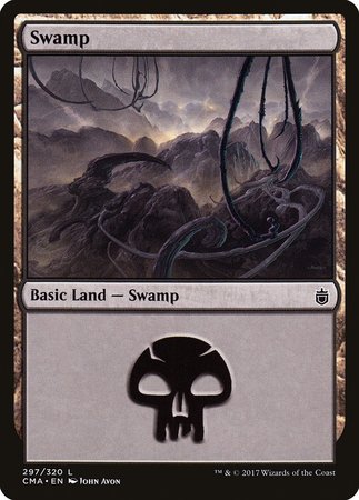 Swamp (297) [Commander Anthology] | Sanctuary Gaming