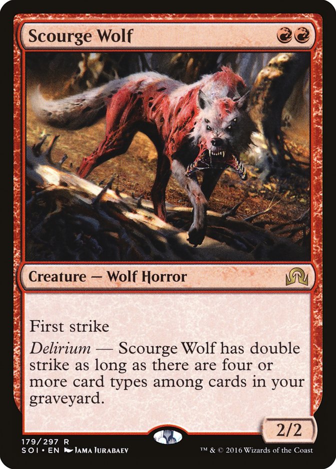Scourge Wolf [Shadows over Innistrad] | Sanctuary Gaming