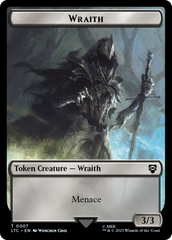 Food // Wraith Double-Sided Token [The Lord of the Rings: Tales of Middle-Earth Commander Tokens] | Sanctuary Gaming
