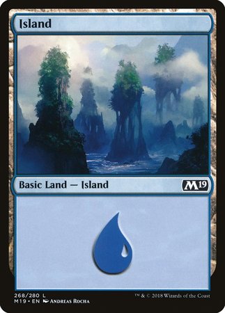 Island (268) [Core Set 2019] | Sanctuary Gaming