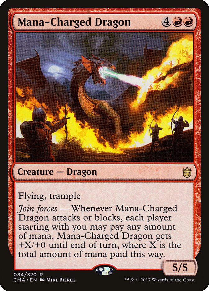 Mana-Charged Dragon [Commander Anthology] | Sanctuary Gaming