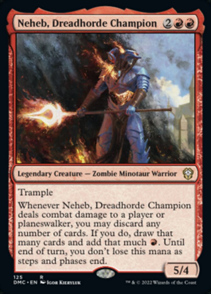 Neheb, Dreadhorde Champion [Dominaria United Commander] | Sanctuary Gaming