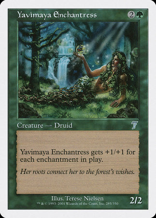 Yavimaya Enchantress [Seventh Edition] | Sanctuary Gaming
