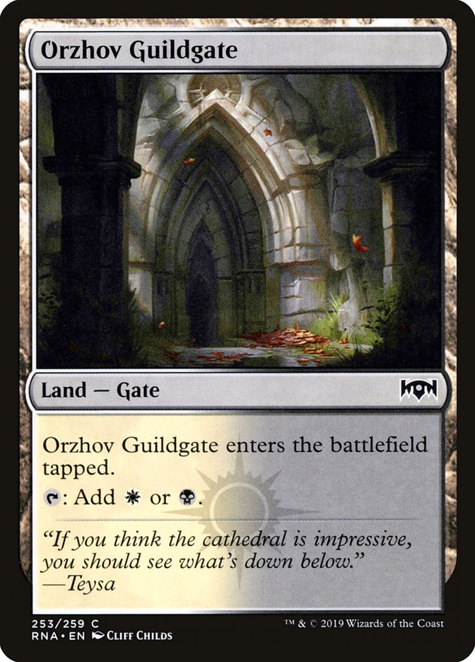 Orzhov Guildgate (253/259) [Ravnica Allegiance] | Sanctuary Gaming