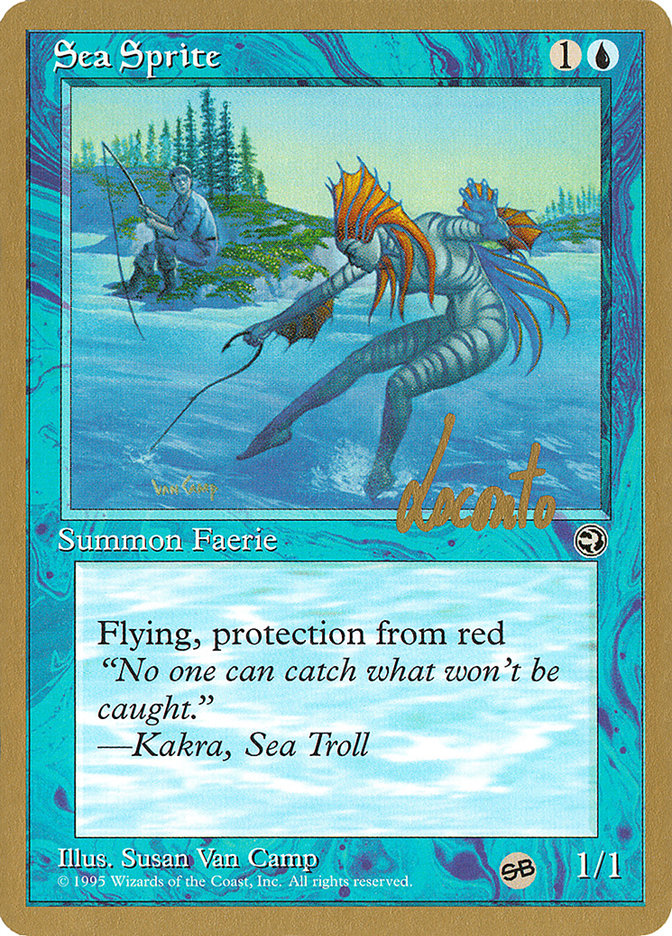 Sea Sprite (Michael Loconto) (SB) [Pro Tour Collector Set] | Sanctuary Gaming