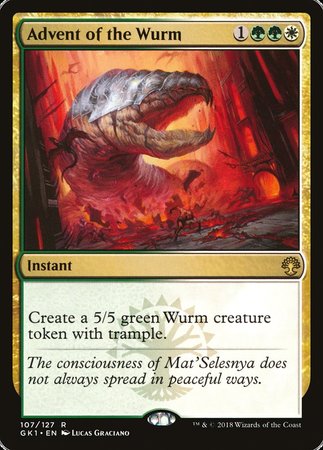 Advent of the Wurm [GRN Guild Kit] | Sanctuary Gaming