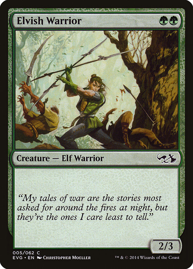 Elvish Warrior (Elves vs. Goblins) [Duel Decks Anthology] | Sanctuary Gaming
