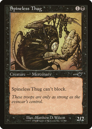 Spineless Thug [Nemesis] | Sanctuary Gaming
