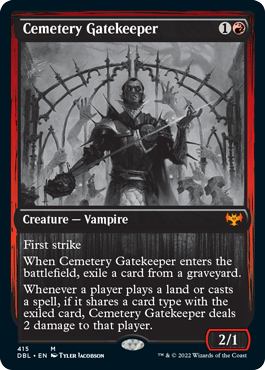 Cemetery Gatekeeper [Innistrad: Double Feature] | Sanctuary Gaming