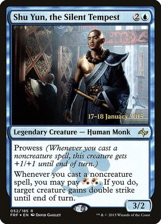 Shu Yun, the Silent Tempest [Fate Reforged Promos] | Sanctuary Gaming