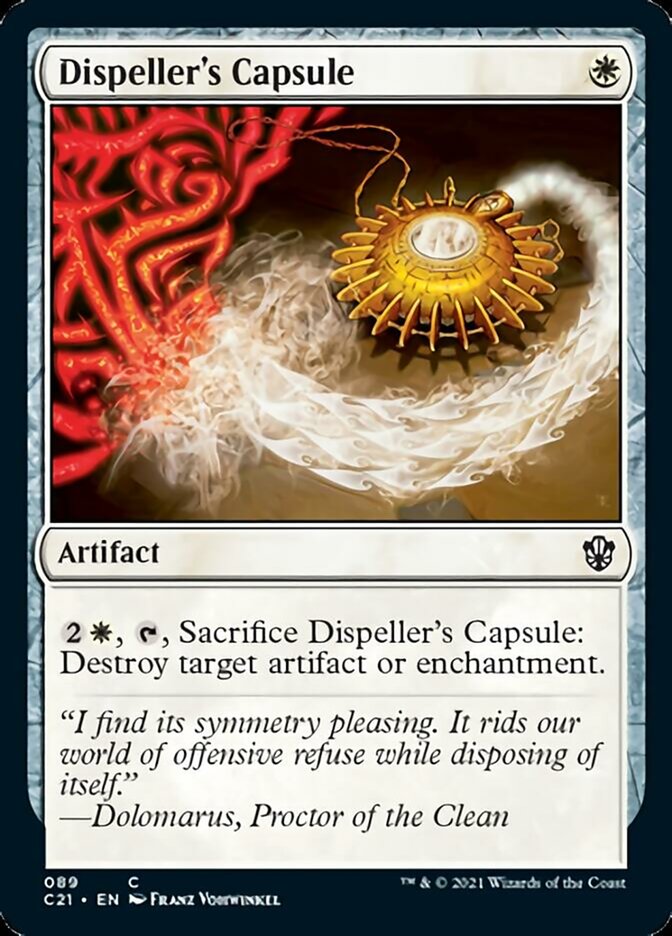Dispeller's Capsule [Commander 2021] | Sanctuary Gaming