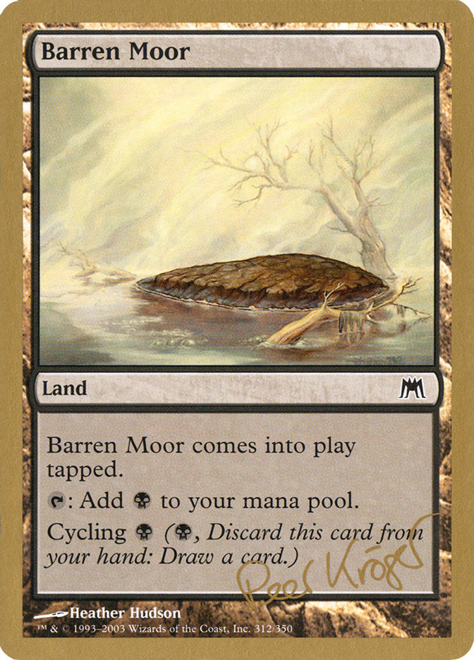 Barren Moor (Peer Kroger) [World Championship Decks 2003] | Sanctuary Gaming