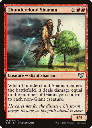 Thundercloud Shaman [Commander 2015] | Sanctuary Gaming