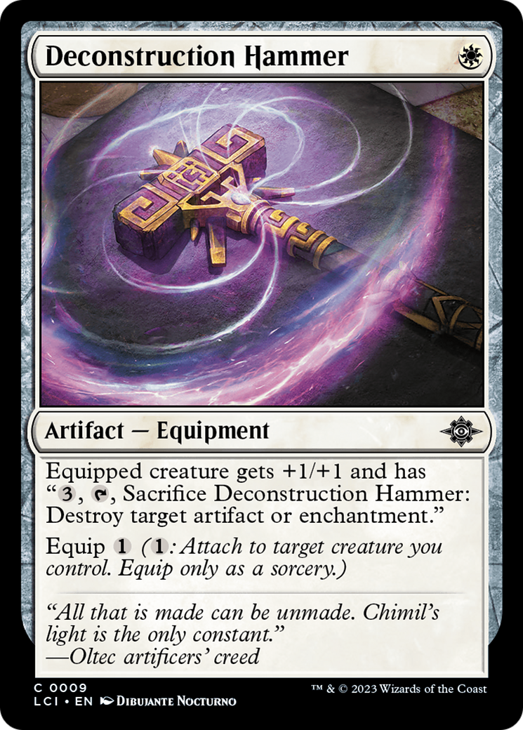 Deconstruction Hammer [The Lost Caverns of Ixalan] | Sanctuary Gaming