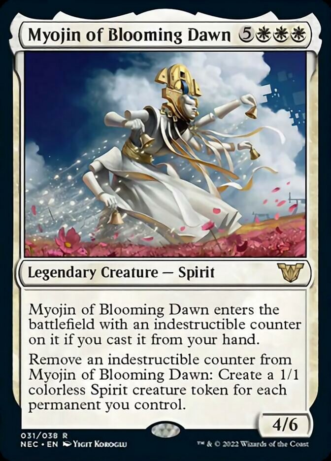 Myojin of Blooming Dawn [Kamigawa: Neon Dynasty Commander] | Sanctuary Gaming