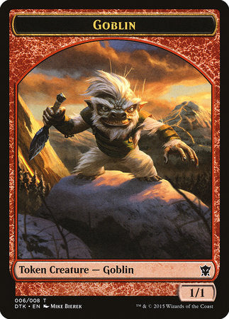 Goblin Token [Dragons of Tarkir Tokens] | Sanctuary Gaming