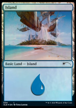 Island (Pirates) (554) [Secret Lair Drop Promos] | Sanctuary Gaming