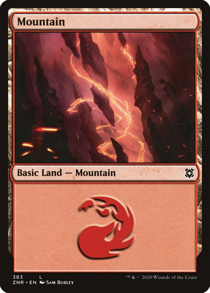 Mountain (383) [Zendikar Rising] | Sanctuary Gaming