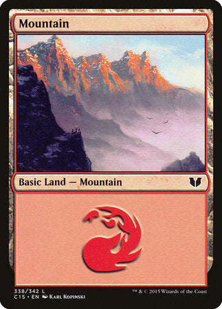 Mountain (338) [Commander 2015] | Sanctuary Gaming