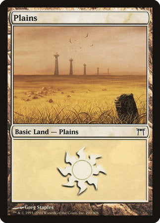 Plains (290) [Champions of Kamigawa] | Sanctuary Gaming
