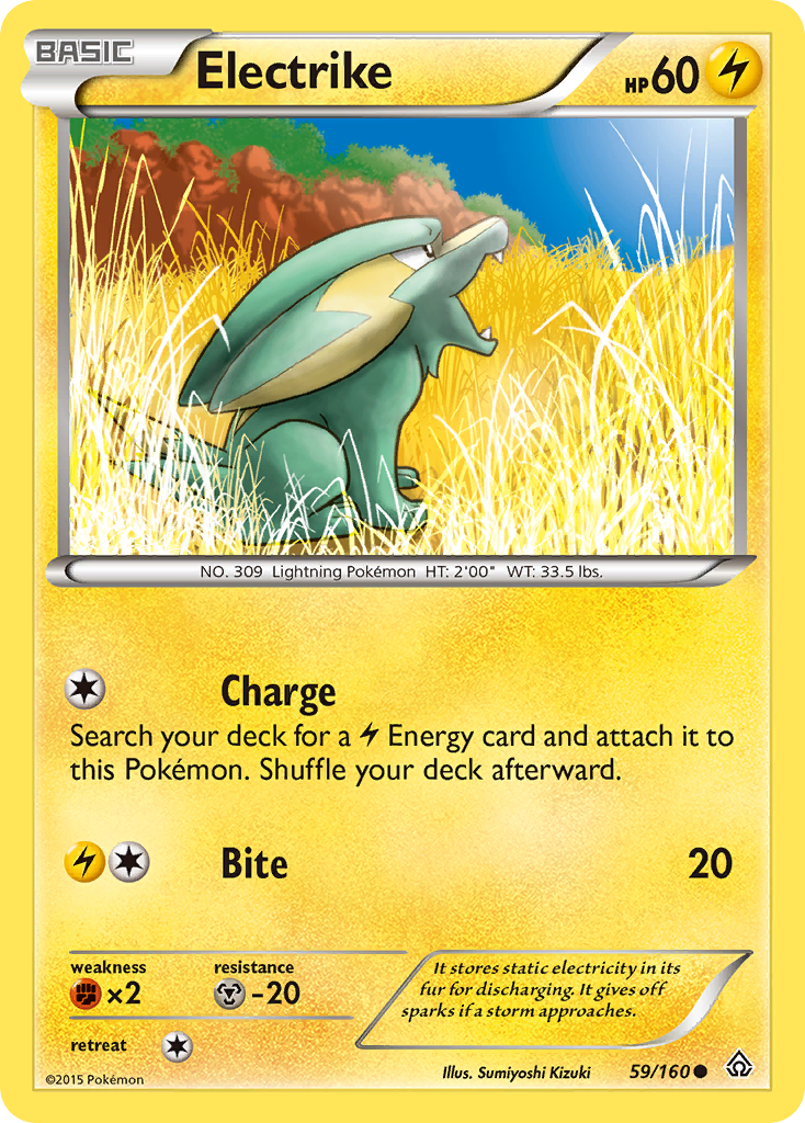 Electrike (59/160) [XY: Primal Clash] | Sanctuary Gaming