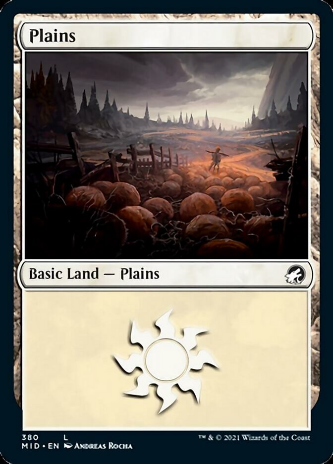 Plains (380) [Innistrad: Midnight Hunt] | Sanctuary Gaming
