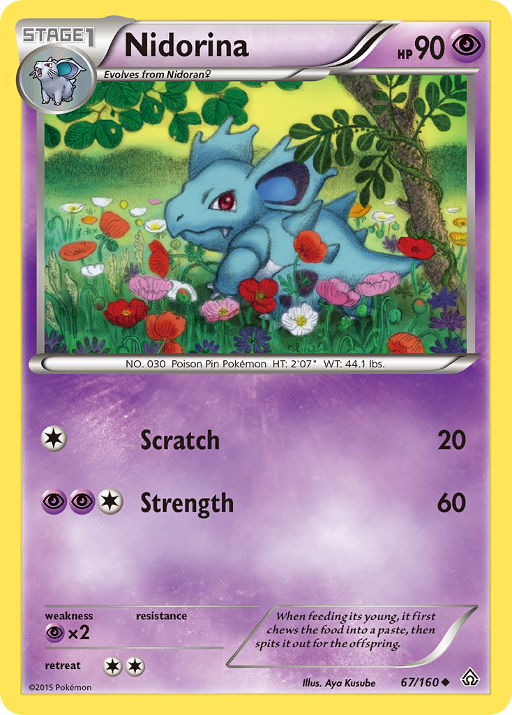 Nidorina (67/160) [XY: Primal Clash] | Sanctuary Gaming