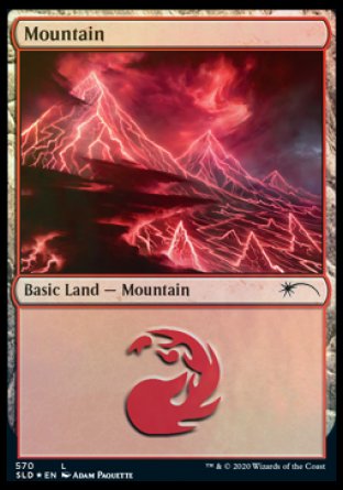 Mountain (Lightning) (570) [Secret Lair Drop Promos] | Sanctuary Gaming