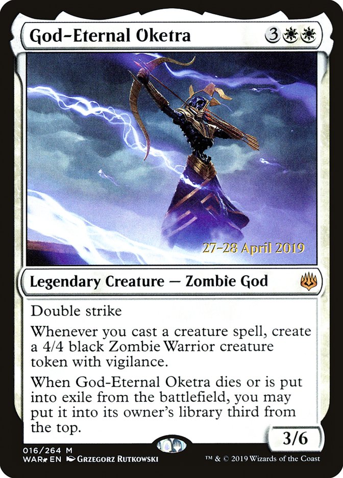 God-Eternal Oketra  [War of the Spark Prerelease Promos] | Sanctuary Gaming