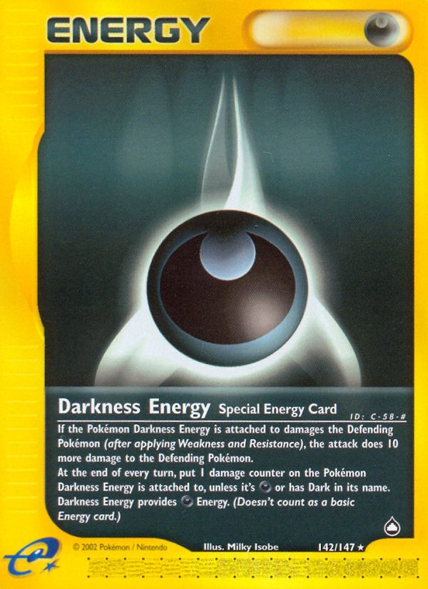 Darkness Energy (142/147) [Aquapolis] | Sanctuary Gaming