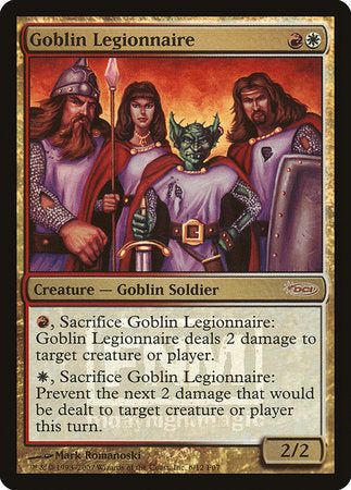 Goblin Legionnaire [Friday Night Magic 2007] | Sanctuary Gaming