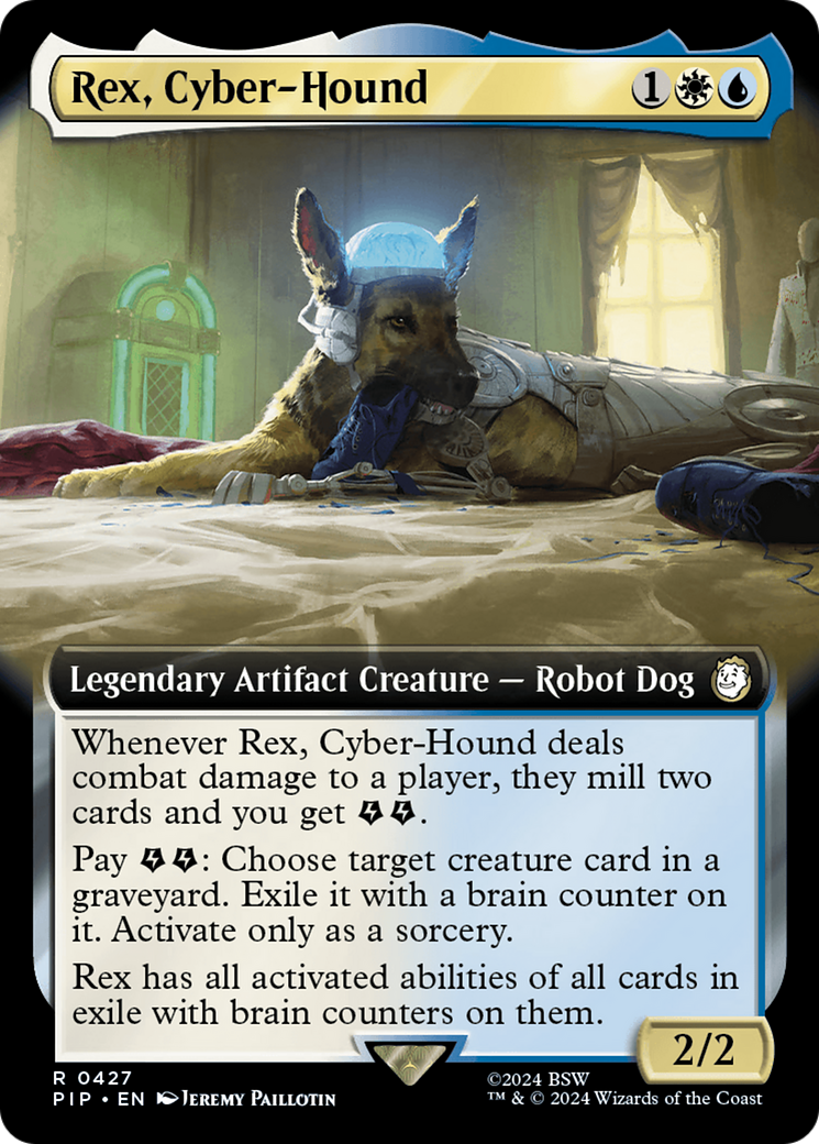 Rex, Cyber-Hound (Extended Art) [Fallout] | Sanctuary Gaming