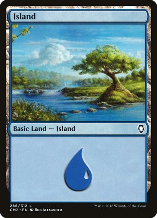 Island (286) [Commander Anthology Volume II] | Sanctuary Gaming