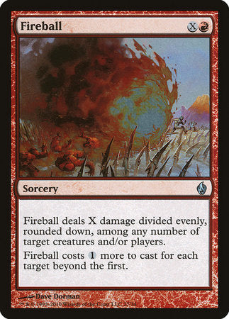 Fireball [Premium Deck Series: Fire and Lightning] | Sanctuary Gaming