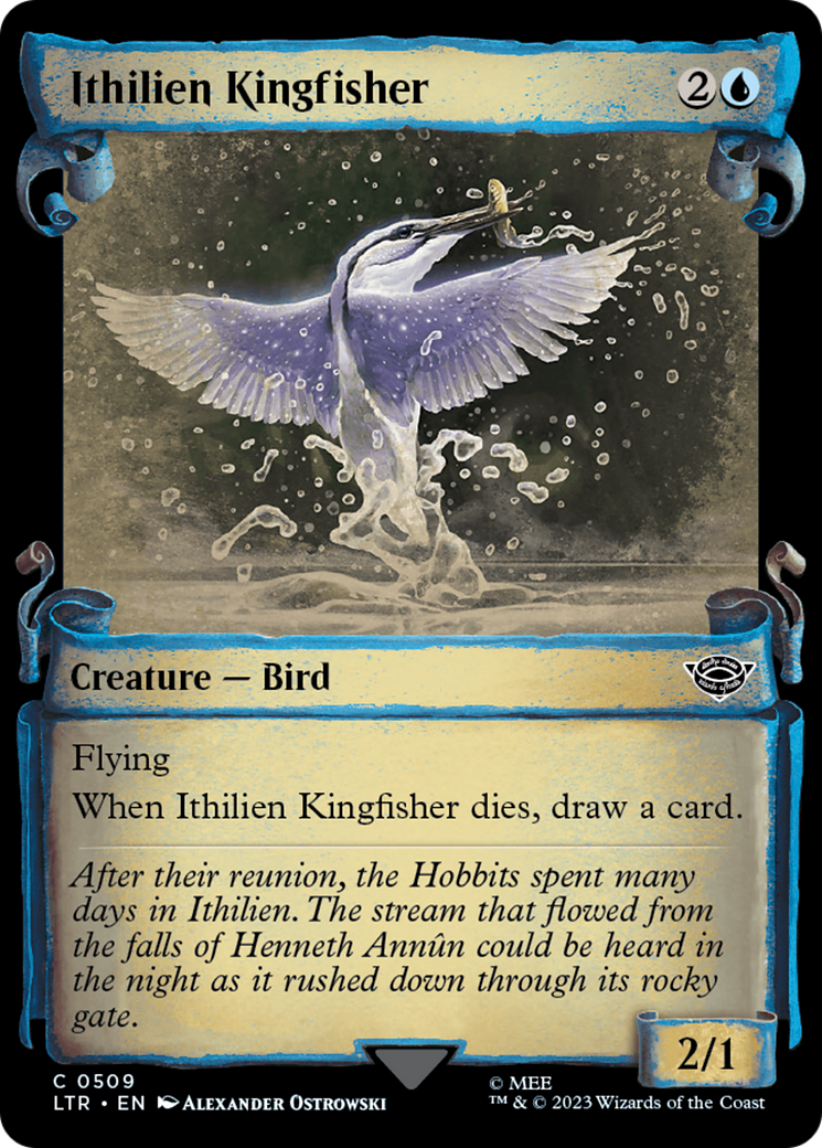 Ithilien Kingfisher [The Lord of the Rings: Tales of Middle-Earth Showcase Scrolls] | Sanctuary Gaming