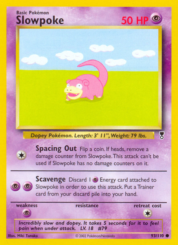 Slowpoke (93/110) [Legendary Collection] | Sanctuary Gaming