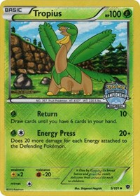 Tropius (5/101) (National Championship Staff Promo) [Black & White: Plasma Blast] | Sanctuary Gaming