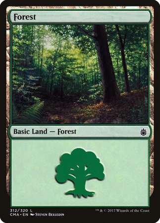 Forest (312) [Commander Anthology] | Sanctuary Gaming