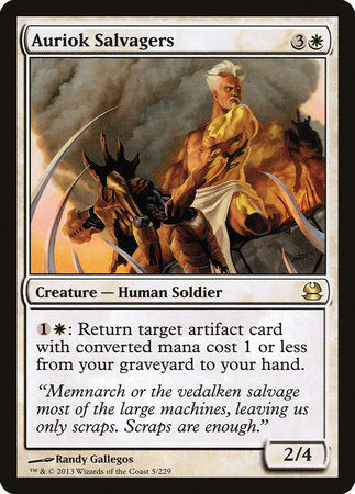 Auriok Salvagers [Modern Masters] | Sanctuary Gaming
