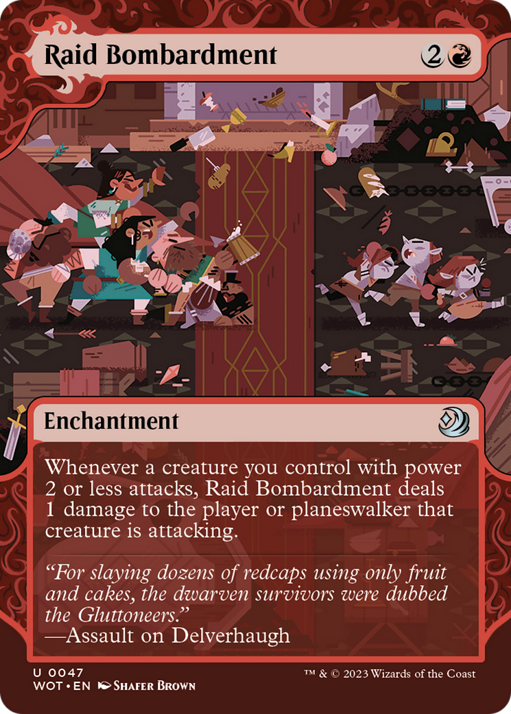 Raid Bombardment [Wilds of Eldraine: Enchanting Tales] | Sanctuary Gaming