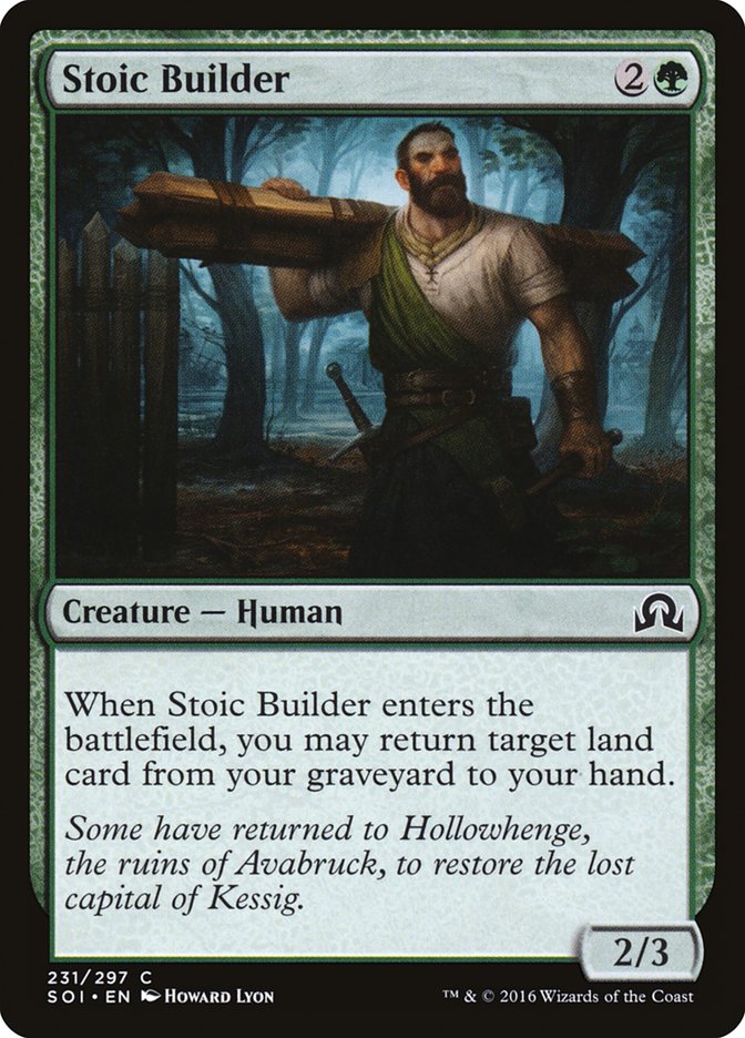 Stoic Builder [Shadows over Innistrad] | Sanctuary Gaming