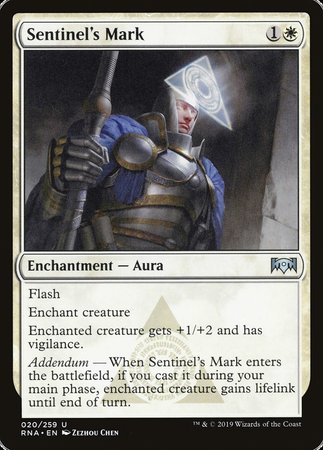 Sentinel's Mark [Ravnica Allegiance] | Sanctuary Gaming