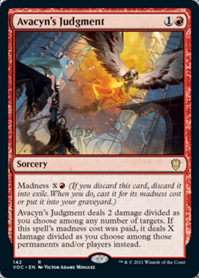 Avacyn's Judgment [Innistrad: Crimson Vow Commander] | Sanctuary Gaming