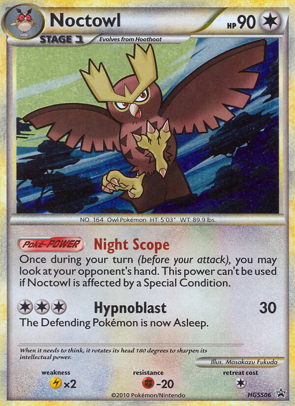 Noctowl (HGSS06) [HeartGold & SoulSilver: Black Star Promos] | Sanctuary Gaming