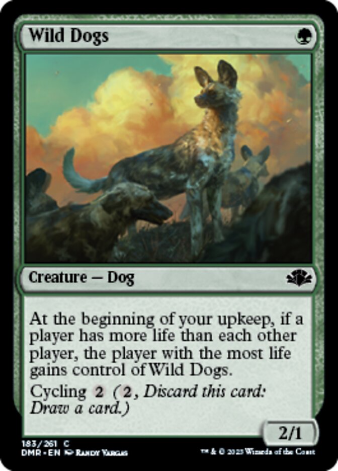 Wild Dogs [Dominaria Remastered] | Sanctuary Gaming
