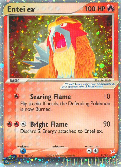 Entei ex (91/95) [EX: Team Magma vs Team Aqua] | Sanctuary Gaming