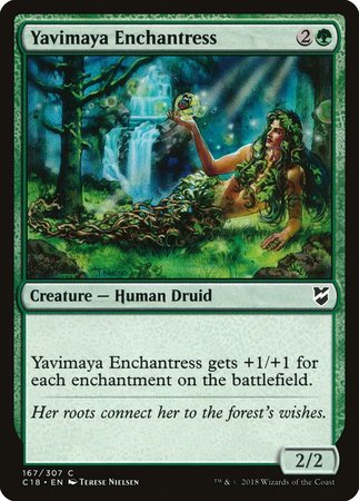 Yavimaya Enchantress [Commander 2018] | Sanctuary Gaming