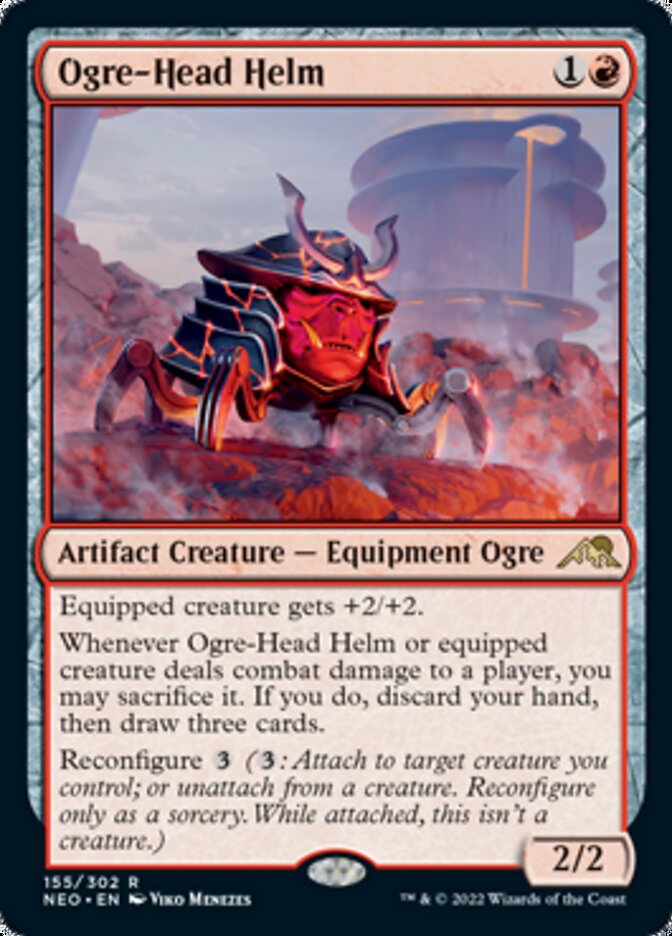 Ogre-Head Helm [Kamigawa: Neon Dynasty] | Sanctuary Gaming