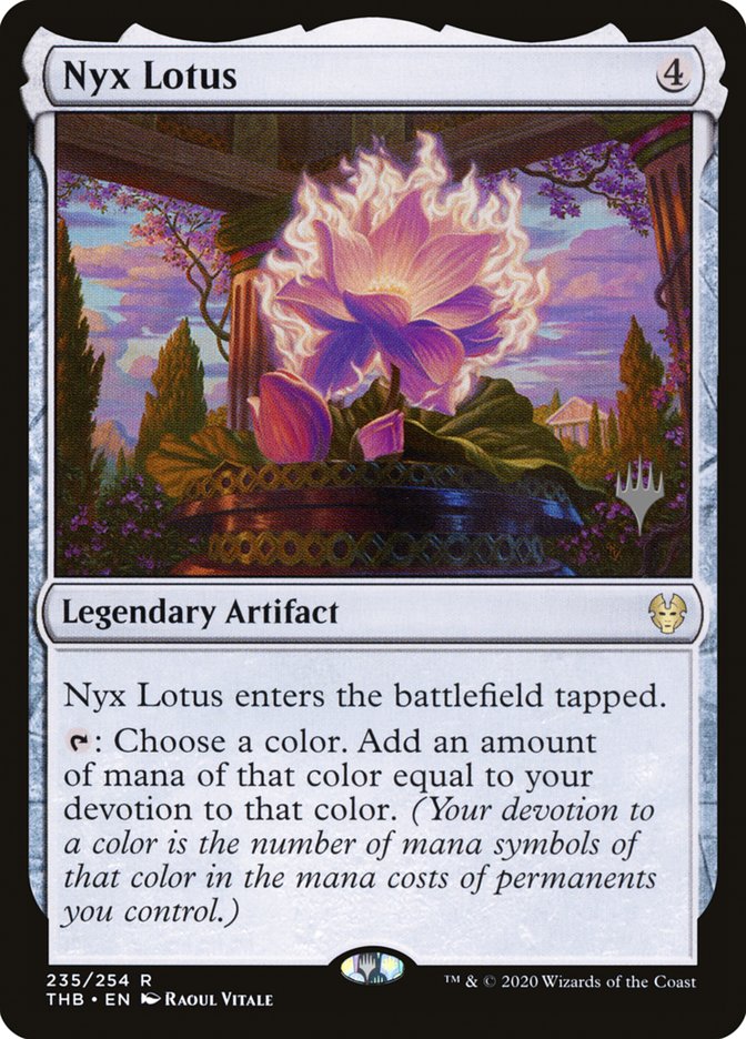 Nyx Lotus (Promo Pack) [Theros Beyond Death Promos] | Sanctuary Gaming